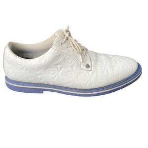 G/FORE Men's Debossed Gallivanter Leather Golf Shoe sz 12